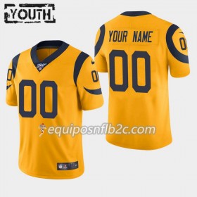 Camiseta Niño NFL Los Angeles Rams Personalizar Nike Gold 100th